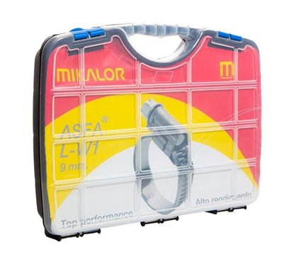 Trusa coliere ASFA-L W1, 9mm cu surubelnita, 110 bucati, Mikalor 03503201