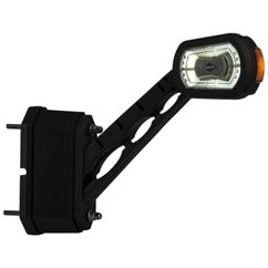 Lampa gabarit cu brat oblic, h169, LED, cu senzor si sirena mers inapoi, stanga, LDCC 2713 Horpol