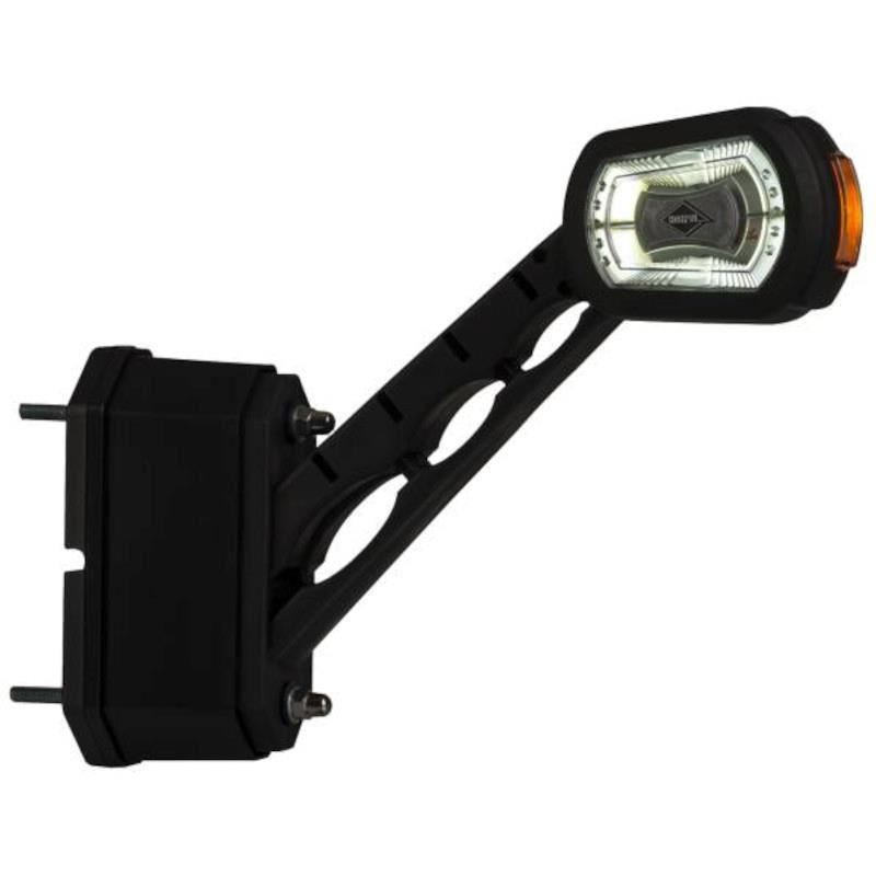 Lampa gabarit cu brat oblic, h169, LED, cu senzor si sirena mers inapoi, stanga, LDCC 2713 Horpol