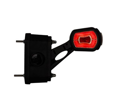 Lampa gabarit brat 129mm, LED, oblica la 45 grade, senzor mers inapoi, dreapta, HOR101, LDCC2725 Horpol