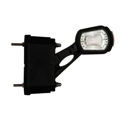 Lampa gabarit brat 129mm, LED, oblica la 45 grade, senzor mers inapoi, stanga, HOR101, LDCC2724 Horpol
