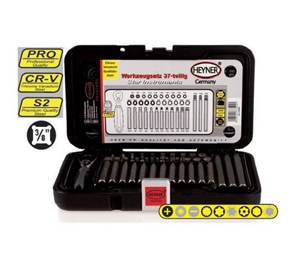 Trusa biti 37 piese (hexagonale, torx , M si clichet) 335.00 Heyner
