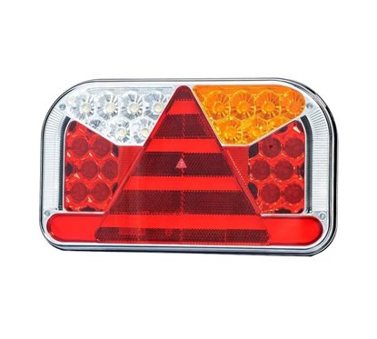Lampa spate 240x140, 7 functii, iluminare numar, LED, dreapta, FT-170-P TB Fristom