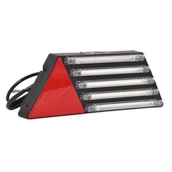 Lampa spate LED 414x146, 6 functii: pozitie, frana, semnalizare, ceata, mers inapoi, catadioptru, DREAPTA, W69P 334/II Was