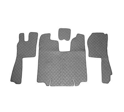 Covor camion imitatie piele Scania R Automat, gri Gur-Tec GP3809