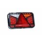Lampa spate 240x140, LED, 7 functii, cu triunghi, ceata, mers inapoi si iluminare numar, cu mufa, CANBUS, dreapta, FT-370 P TB L