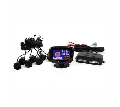 Set 8 senzori parcare, fi 22mm, fata-spate, cu monitor LED GRAF, 01559 Amio