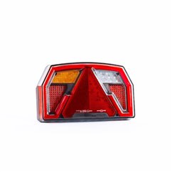 Lampa spate 240x140, LED, 7 functii, cu triunghi, ceata, mers inapoi si iluminare numar, stanga, FT-372 L TD Fristom