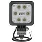 Proiector lucru 100x100, LED, 2000lm, Spot, cu intrerupator, LED2F. 47680 Wesem Proiector lucru 100x100, LED, 2000lm, Spot, cu intrerupator, LED2F. 47680 Wesem