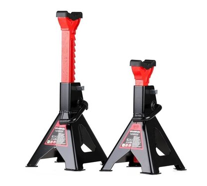 Cric capra stand cu manivela 3T, set 2 bucati, 347.43 Heyner
