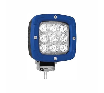 Proiector lucru 100x100, LED, aluminiu, 2800lm, 38W, Spot, rama albastra, FT-036 LED ALU 2800 Fristom