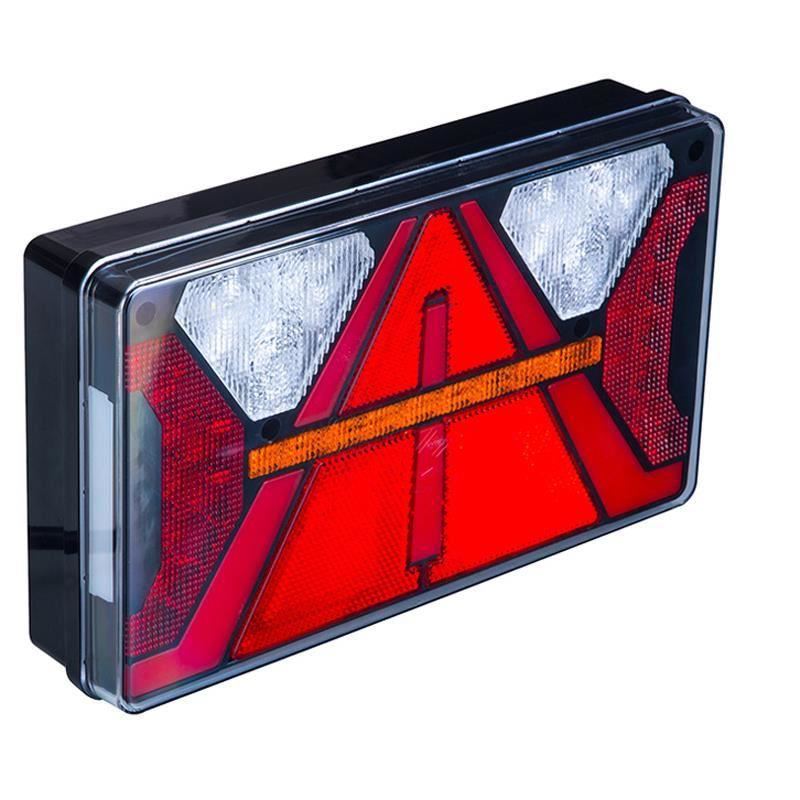 Lampa stop 238x140mm 7 functii, cu LED, stanga Strada LZD 2820 Horpol Lampa stop 238x140mm 7 functii, cu LED, stanga Strada LZD 2820 Horpol