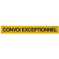 Placa reflectorizanta CONVOI EXCEPTIONEL 1900x250x2.5mm, 7026 Reflex Placa reflectorizanta CONVOI EXCEPTIONEL 1900x250x2.5mm, 7026 Reflex