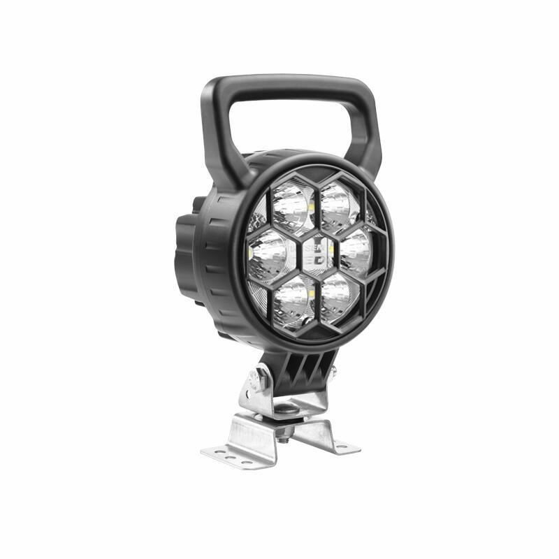 Proiector lucru fi117 cu 6 LED-uri, 2500lm, Spot, cu suport Omega, maner si intrerupator, CRC3F.50483 Wesem Proiector lucru fi117 cu 6 LED-uri, 2500lm, Spot, cu suport Omega, maner si intrerupator, CRC3F.50483 Wesem