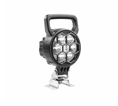 Proiector lucru fi117 cu 6 LED-uri, 2500lm, Spot, cu suport Omega, maner si intrerupator, CRC3F.50483 Wesem