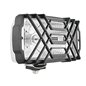 Proiector 220x123 faza lunga, cu pozitie, carcasa cromata, cu grilaj 5HP.26586 Wesem, tir, camion, 4X4, Offroad