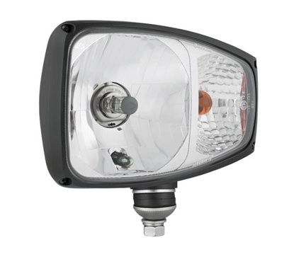 Far cu lampa semnalizare inclusa, H4 cu pozitie, cu mufa DT6P, dreapta, Hella/Cobo RGV1B. 52411 Wesem