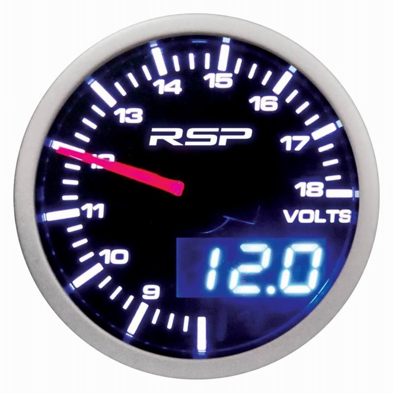 Ceas voltmetru digital, LED, fi52mm, 12V, multicolor, cu suport, RSP GLED484 Racesport Ceas voltmetru digital, LED, fi52mm, 12V, multicolor, cu suport, RSP GLED484 Racesport