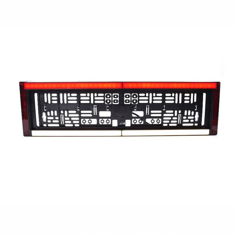 Suport numar cu lampa cu 4 functii, iluminare numar LED, mers inapoi, frana tip NEON si catadioptru, 58x16cm, 12-24V, W253 2102 