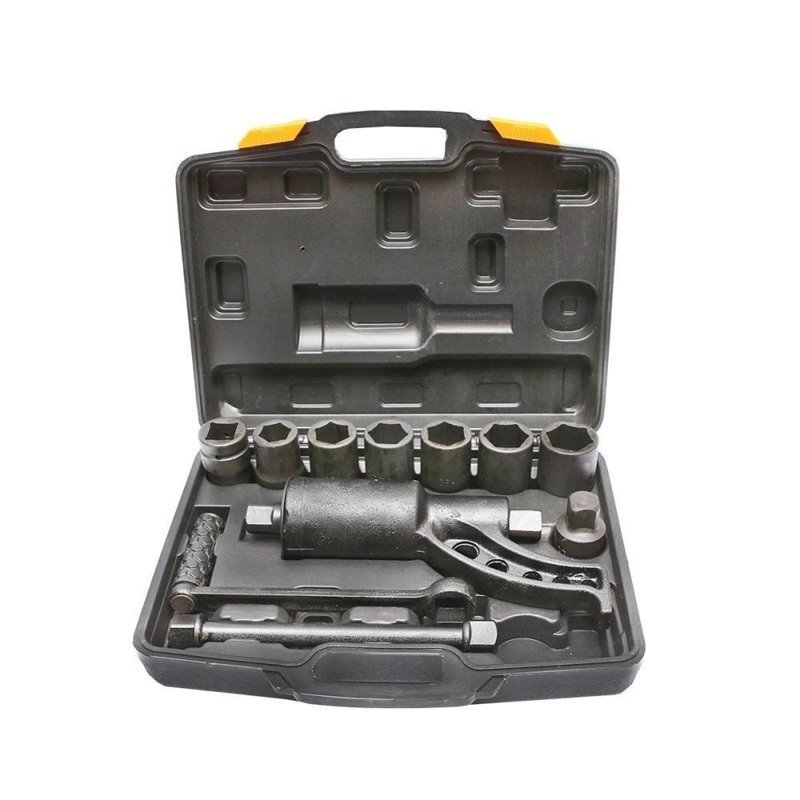 Trusa cheie cu multiplicator forta pentru jante camion, cu 7chei 24,27,30,32,33,36,38 BK92507