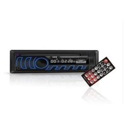 MP3 player Carguard CD202, USB, 4 x 50, telecomanda, multicolor