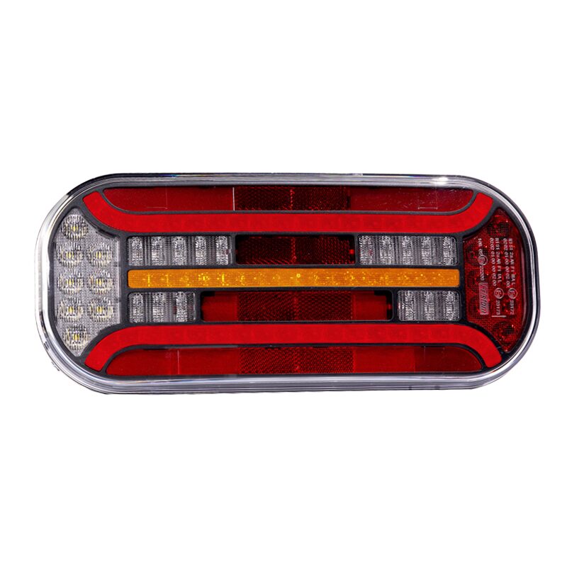 Lampa stop, 302x130, LED, 6 functii,semnalizare dinamica, cu ceata si mers inapoi, dreapta, FT-600 L DI, Bajonet 6 pini, Fristom Lampa stop, 302x130, LED, 6 functii,semnalizare dinamica, cu ceata si mers inapoi, dreapta, FT-600 L DI, Bajonet 6 pini, Fristom