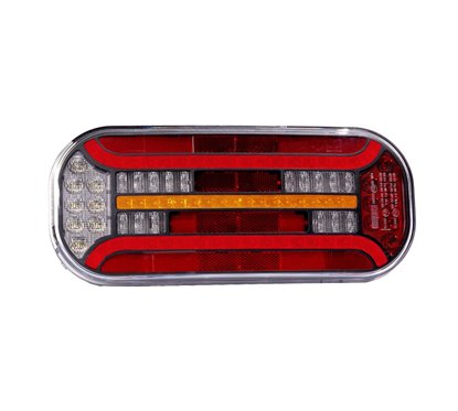 Lampa stop, 302x130, LED, 6 functii, cu ceata si mers inapoi, dreapta, FT-600 L DI, Bajonet 6 pini, Fristom
