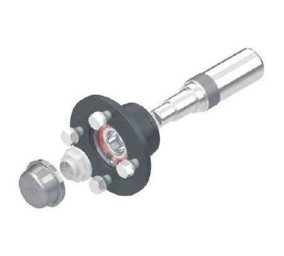 Butuc roata remorca 4x100 cu ax rotund CW-0203 SPP