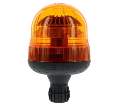 Girofar 12/24, h200, 8 LED-uri, prindere pe tija flexi, Vega 8093/a/F SACEX