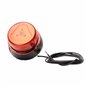 Girofar 12-24V, h173, LED,Â prindere cu tija fixa, cablu 3m, galben, W126 868.6D Was
