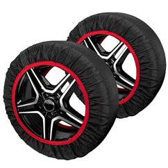 Set 2 huse antiderapante zapada, marimea M, 13''- 18'' Snow Grip Pro 735.52 Heyner 
