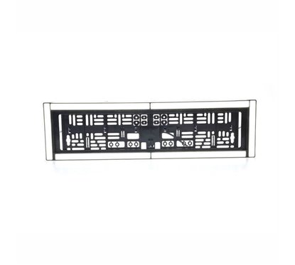 Suport numar cu lampa cu 2 functii, iluminare numar LED si proiector lucru 1800lm, spot, 58x16cm, 12-24V, W253 2121 Was