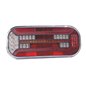 Lampa spate 302x130, LED, 7 functii cu iluminare numar, stanga, FT-600 L T Led DI Fristom Lampa spate 302x130, LED, 7 functii cu iluminare numar, stanga, FT-600 L T Led DI Fristom