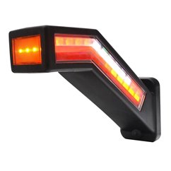 Lampa gabarit cu brat 185, cotit la 45° multifunctionala 6 functii, stanga, LED, W168.9 1442 L Was