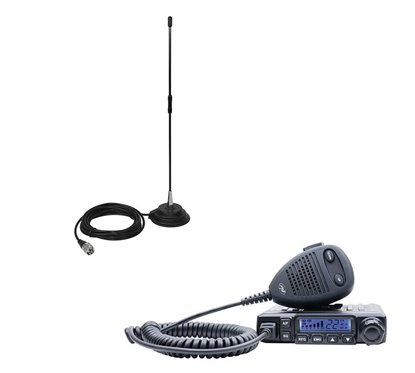 Pachet statie radio PNI ESCORT HP6500L 4W cu antena PNI EXTRA40
