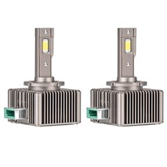Set 2 becuri LED, D3S, 6500k, 9-16V, 70W, 8600lm, 360 grade, Canbus, XD Series 03312 Amio