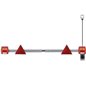 Kit lampi remorca si bara, extensibila, 99x93, cu FT-122 si cablu de 10m, fisa 7 pini, cu triunghi si numar  RLB09-01 Fristom