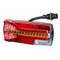 Lampa spate 305x132, 6 functii, semnalizare dinamica, cu mufa 7 pini, stanga, color, Carmen LZD2404 Horpol