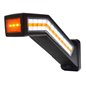 Lampa gabarit cu brat 185mm, cotit la 45Â°, multifunctionala 6 functii cu semnalizare dinamica, dreapta, W168.9DD 1441DD P Was