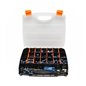 Trusa 242 bucati conectori, cuple rapide din plastic, mufe pentru furtun aer comprimat 77521 Breckner