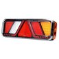 Lampa stop 450x138, 24V, LED, 6 functii, ceata, mers inapoi, cu triunghi, cu mufa, dreapta, FT-700-066P AMP7 Fristom Lampa stop 450x138, 24V, LED, 6 functii, ceata, mers inapoi, cu triunghi, cu mufa, dreapta, FT-700-066P AMP7 Fristom