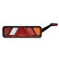Lampa stop 450x138, 24V, LED, 6 functii, ceata, mers inapoi, cu triunghi si lampa gabarit, drepata, FT-700-146P Fristom