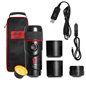 Espressor portabil premium 12V cu husa, Black Edition Espresso Go, 543.01 Heyner Espressor portabil premium 12V cu husa, Black Edition Espresso Go, 543.01 Heyner