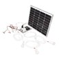 Set panou solar 50W 12-24V priza bricheta 4 becuri 5W BK87420