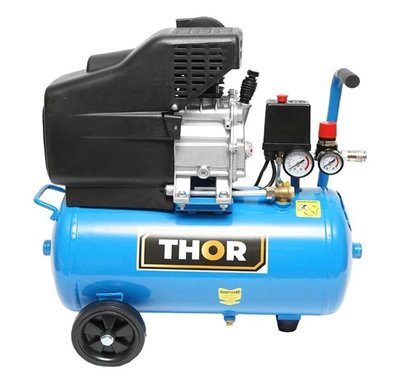 Compresor aer 1500W 2CP cu butelie 24L Thor 40TH190