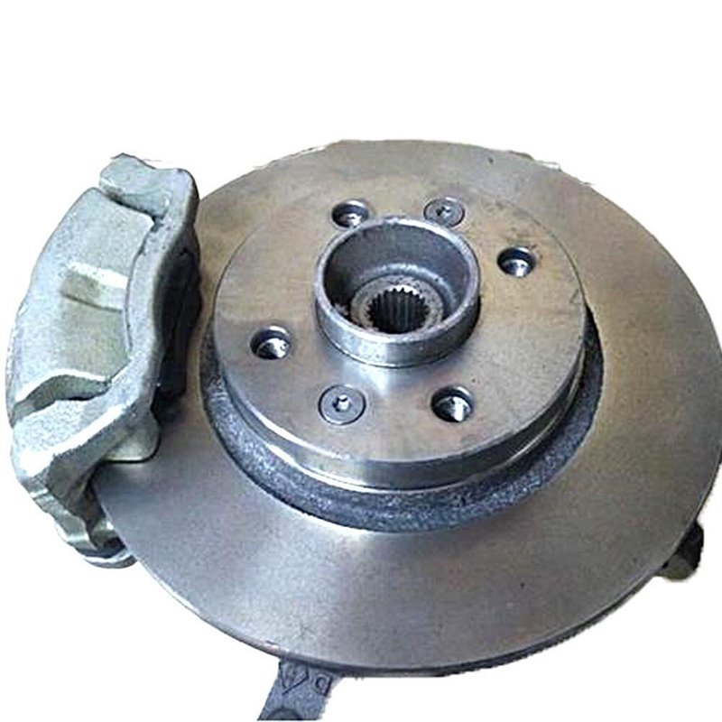 Fuzeta stanga completa Dacia Logan 2005-2012, Sandero ( disc + rulment + etrier + placute frana ) OEM 