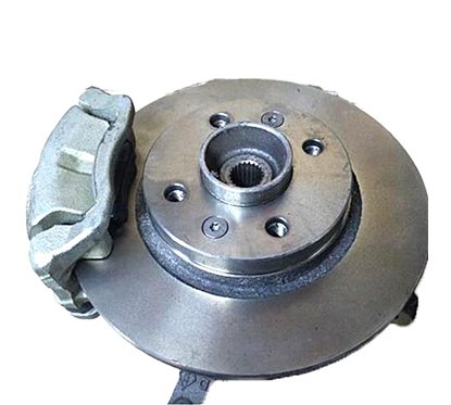 Fuzeta stanga completa Dacia Logan 2005-2012, Sandero ( disc + rulment + etrier + placute frana ) OEM 