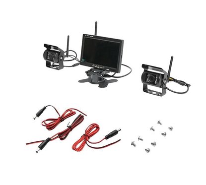 Kit camera mers inapoi si monitor 7", wireless, 12 - 24V, BK BE02