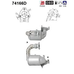 Catalizator Euro 5 - AS 74166D