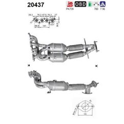 Catalizator FORD FOCUS, MONDEO - AS 20437